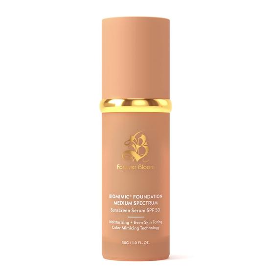 Imagem de Foundation Forever Bloom Bio Mimic Medium Spectrum SPF50