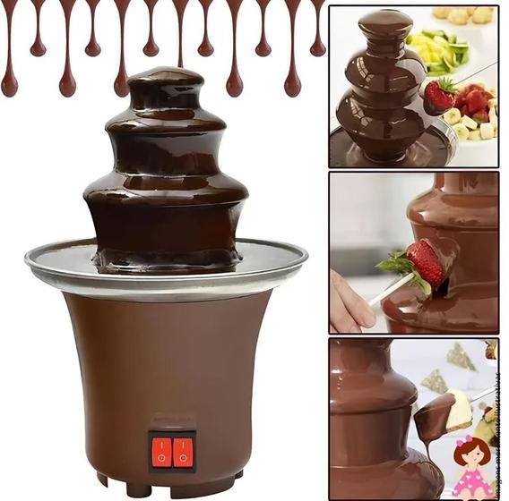 Imagem de Founde Cachoeira Cascata de Chocolate: Delícia Derretida para Presentear com Sabor e Sofisticação
