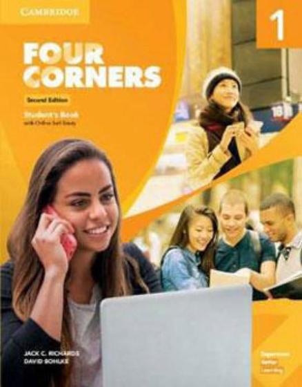 Imagem de Four corners 1 - students book with online self-study - second edition