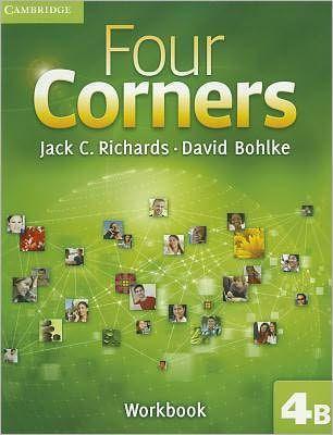 Imagem de Four Corners e um curso integrado de ingles de quatro habilidades para adultos e adultos jovens. Four Corners Workbook B - Cambridge