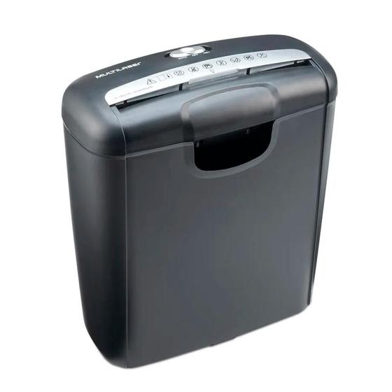 Fragmentadora P/Papel e Cartão Multilaser 6 Folhas 10L Mono 110/127V - OF009 Menor preço em Fragmentadora P/Papel e Cartão Multilaser 6 Folhas 10L Mono 110/127V - OF009