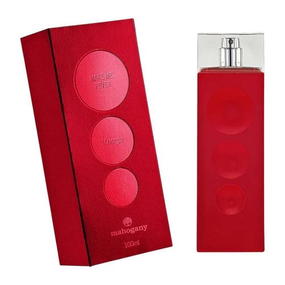 Fragrância Desodorante Corporal Make Me Fever Rouge Mahogany 100ml ...