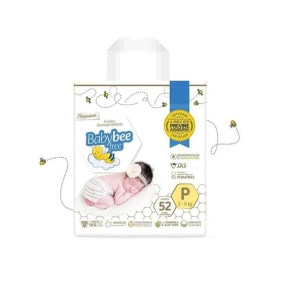 Imagem de Fralda baby bee free dermoprotetora p 52 un