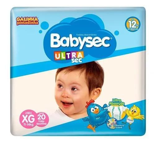 Imagem de FRALDA BABYSEC GALINHA PINTADINHA JUMBO XG / 20 un