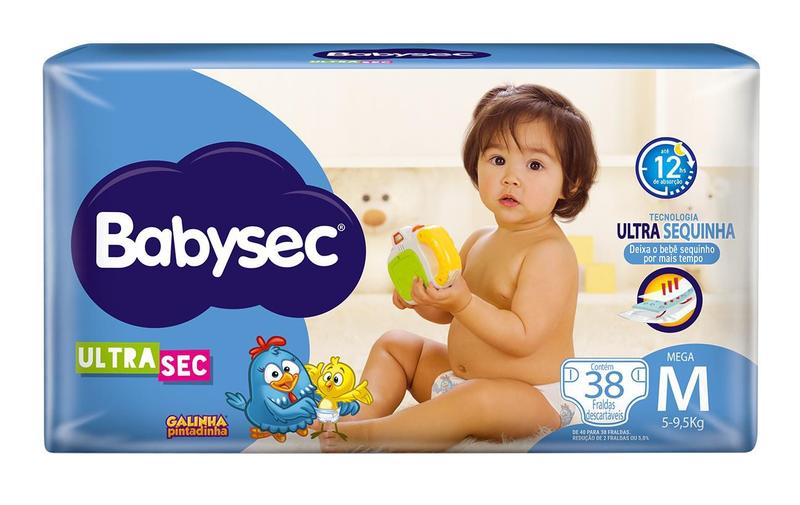Fralda babysec galinha pintadinha mega m Menor preço em Fralda babysec galinha pintadinha mega m