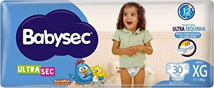 Imagem de Fralda Babysec Galinha Pintadinha Tam XG 30 Unid  Softys