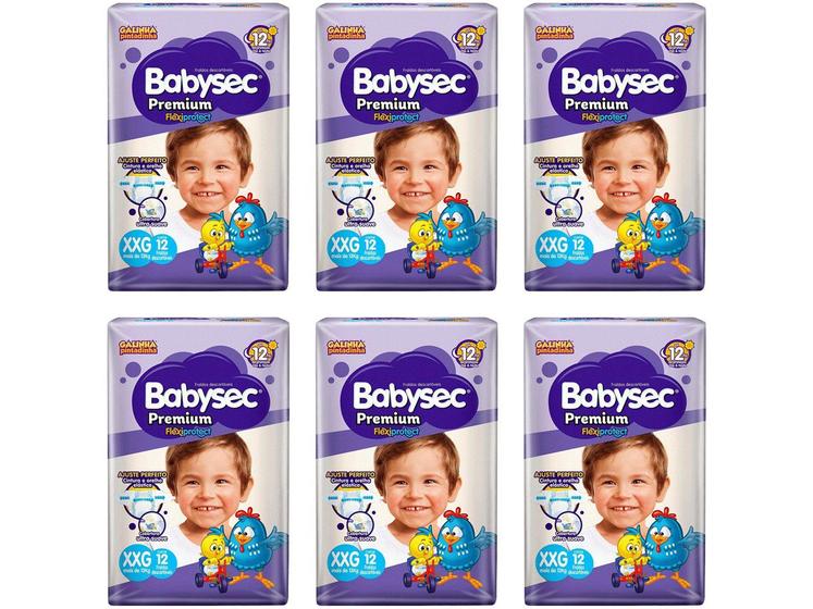 Imagem de Fralda Babysec Premium Galinha Pintadinha Tam. XXG