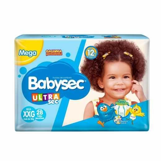 Imagem de Fralda babysec ultra sec - xxg pacote econômico