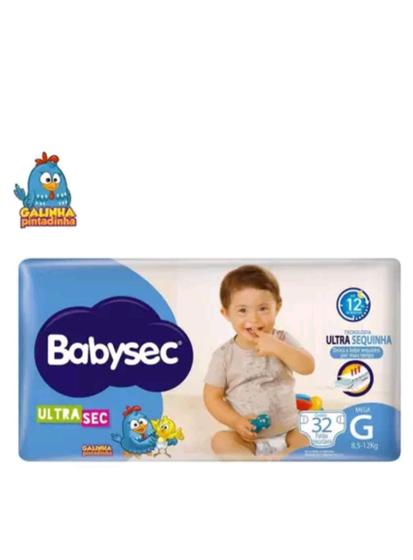 Fralda Babysec Ultrasec Galinha Pintadinha MEGA ESCOLHA O TAMANHO: P - M- G - XG - XXG Menor preço em Fralda Babysec Ultrasec Galinha Pintadinha MEGA ESCOLHA O TAMANHO: P - M- G - XG - XXG