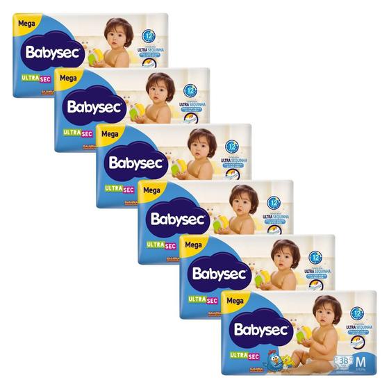 Fralda Babysec Ultrasec M 228 Unidades é boa?