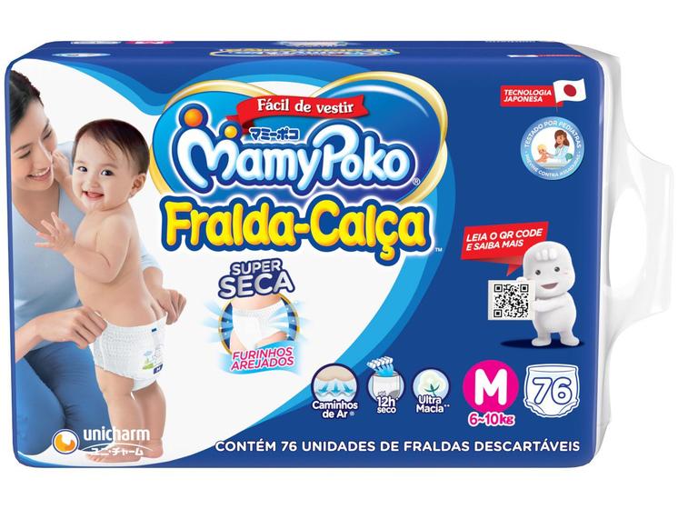 Fralda Calça MamyPoko Super Tam. M Menor preço em Fralda Calça MamyPoko Super Tam. M