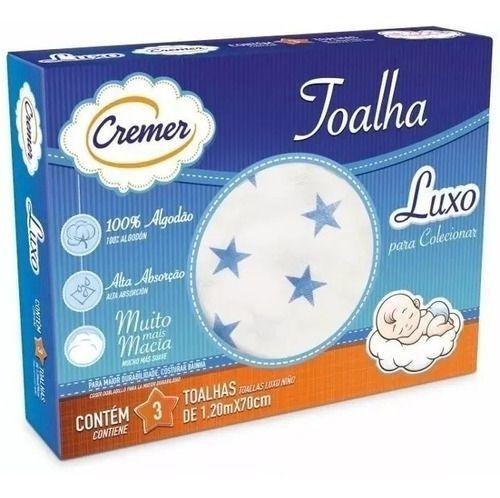 Imagem de Fralda De Pano Luxo Toalhas Estampada  Menino Menina Cremer