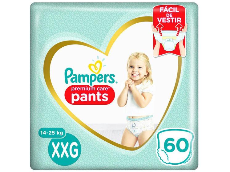 Imagem de Fralda Descartável Pampers Premium Care Pants XXG 60 Unidades