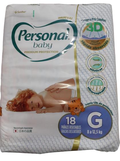 Imagem de Fralda Descartável Personal Baby Premium Protection Jumbo