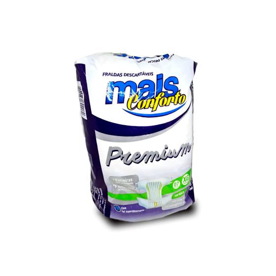 Imagem de Fralda geriátrica descartável extra grande premium mais conforto pct c/7un - 01pct