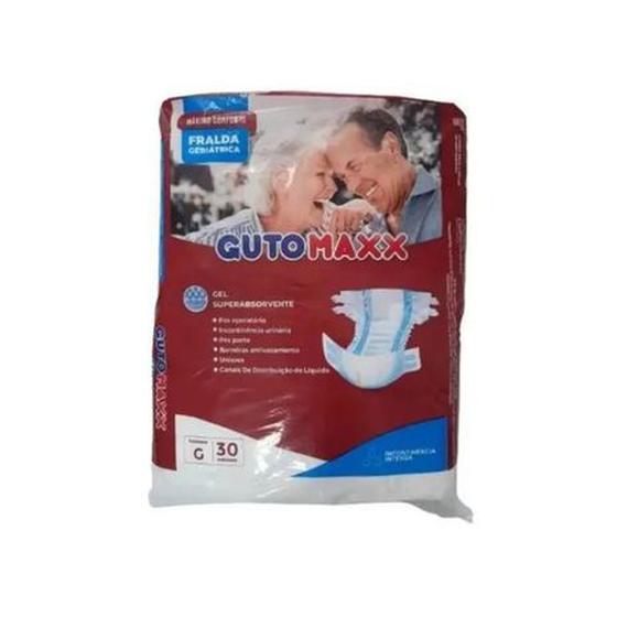 Fralda Geriátrica Guto Maxx - Tam G - 30 unidades Menor preço em Fralda Geriátrica Guto Maxx - Tam G - 30 unidades