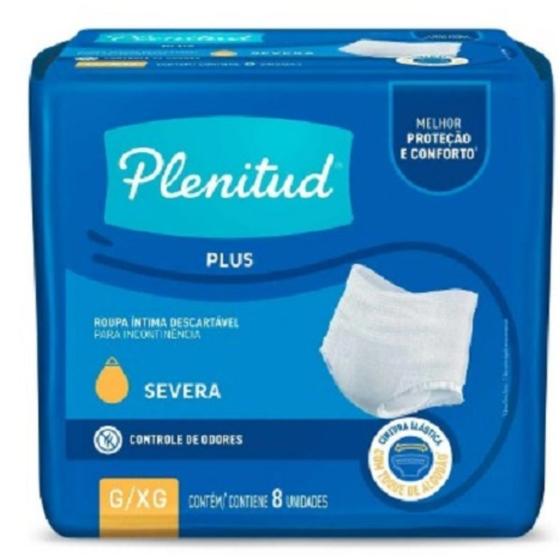 Imagem de Fralda geriatrica plenitud protect plus g/xg 8un