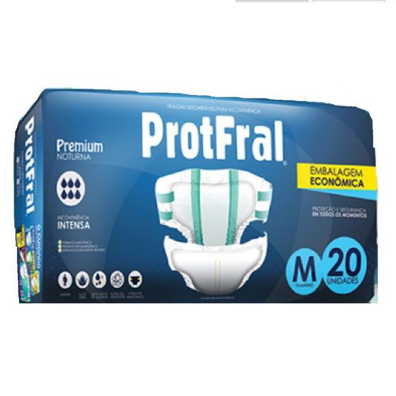 Fralda geriatrica protfral premium m c/20 Menor preço em Fralda geriatrica protfral premium m c/20