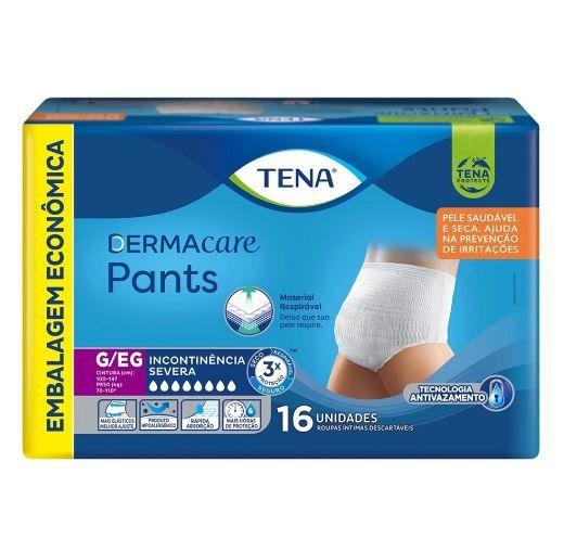 Imagem de Fralda Geriátrica Tena Pants Dermacare G/EG com 16 Unidades