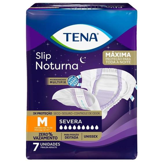 Fralda Geriátrica Tena Slip Noturna Tamanho M - 8 Pacotes com 7 Tiras Menor preço em Fralda Geriátrica Tena Slip Noturna Tamanho M - 8 Pacotes com 7 Tiras
