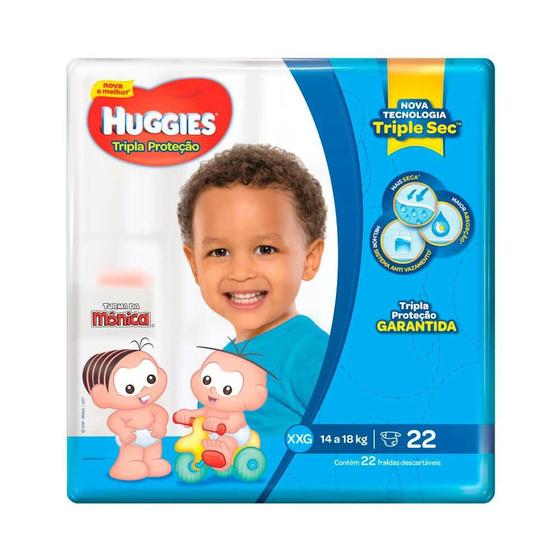 Imagem de Fralda HuGGies Disney Tripla Protecao Jumbo Xxg com 22 unidades