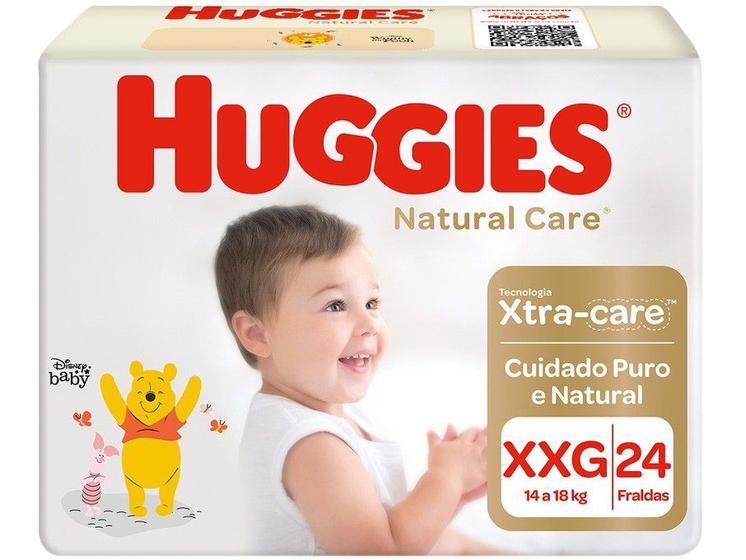 Fralda Huggies Premium Natural Care Tam. XXG Menor preço em Fralda Huggies Premium Natural Care Tam. XXG