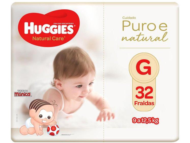 Imagem de Fralda Huggies Premium Puro e Natural