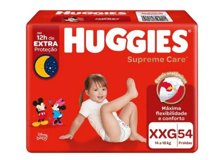 Imagem de Fralda Huggies Supreme Care - Pacote Hiper