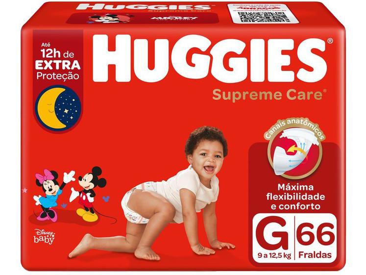 Imagem de Fralda Huggies Supreme Care Tam. G