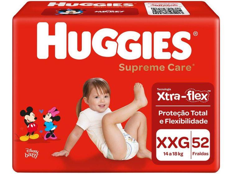 Imagem de Fralda Huggies Supreme Care - Tam. XXG 14 a 18kg 52 Unidades