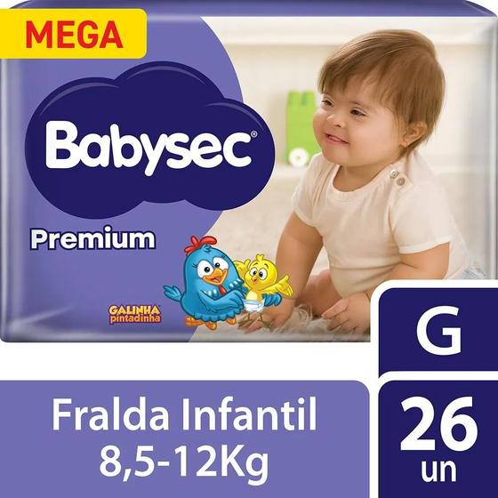 Imagem de Fralda Infantil Babysec Premium Superflex