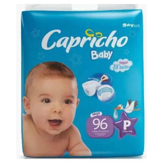 Imagem de Fralda Infantil Capricho Baby Super Jumbo