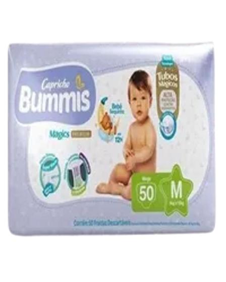 Imagem de Fralda Infantil Capricho Bummis M com 50 unidades