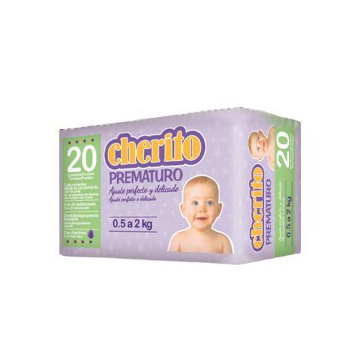 Fralda Infantil CHERITO para bebê PREMATURO de 0,5 kg a 2 KG Menor preço em Fralda Infantil CHERITO para bebê PREMATURO de 0,5 kg a 2 KG