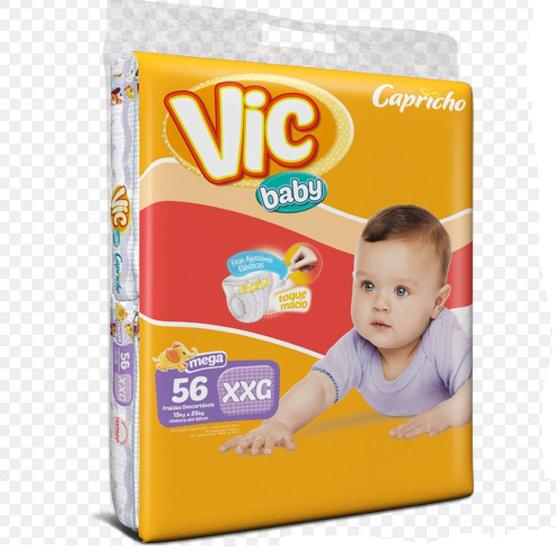 Fralda infantil descartavel vic baby xxg c/56 é boa?
