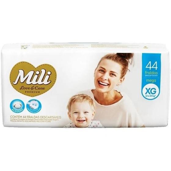 Fralda Infantil Love & Care XG Mega 44 Unidades - Mili é boa?