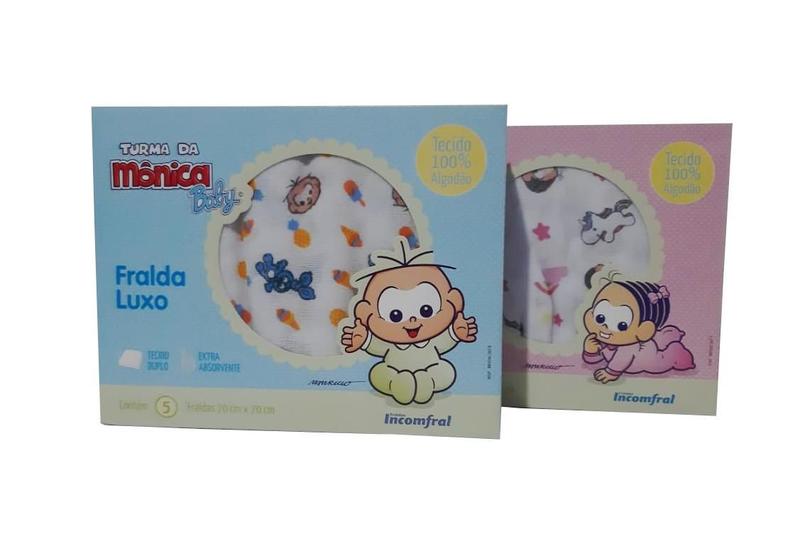 Imagem de Fralda Luxo Inconfral T. Mônica C/5 ( 31581 )