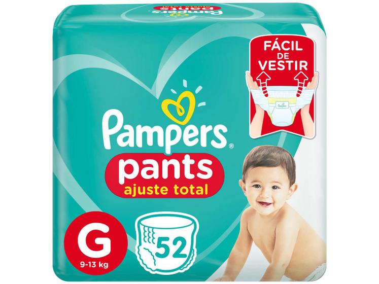Fralda Pampers Ajuste Total Pants Calça é boa?