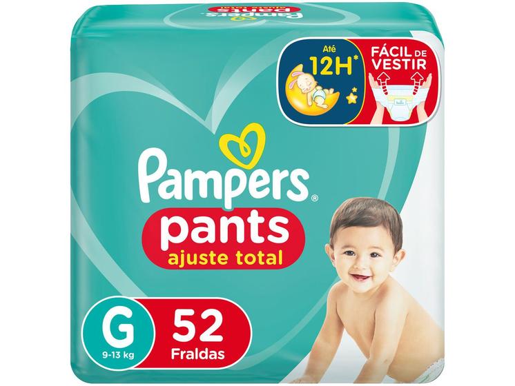 Imagem de Fralda Pampers Ajuste Total Pants Calça