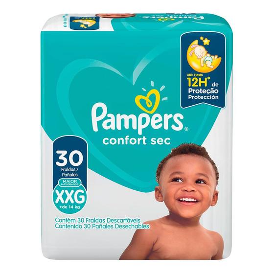 Imagem de Fralda Pampers Confort Sec XXG Acima de 14kg