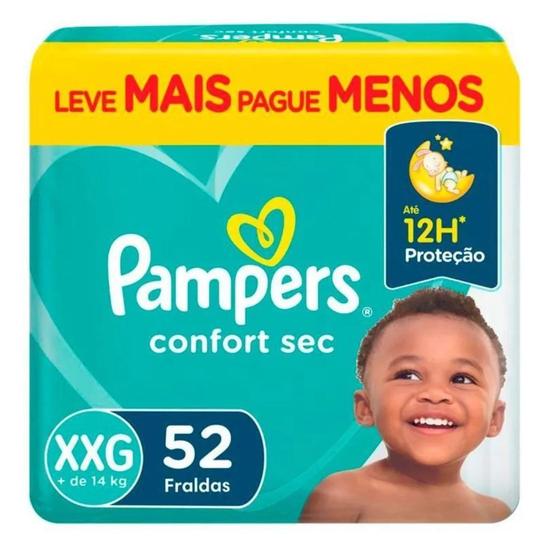 Imagem de Fralda Pampers Confortsec Super Bag