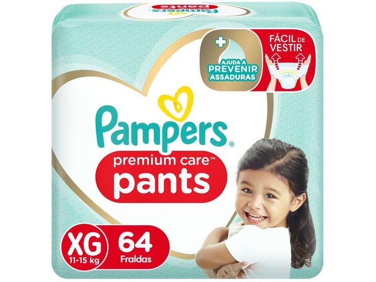 Imagem de Fralda Pampers Premium Care Pants Calça Tam. XG