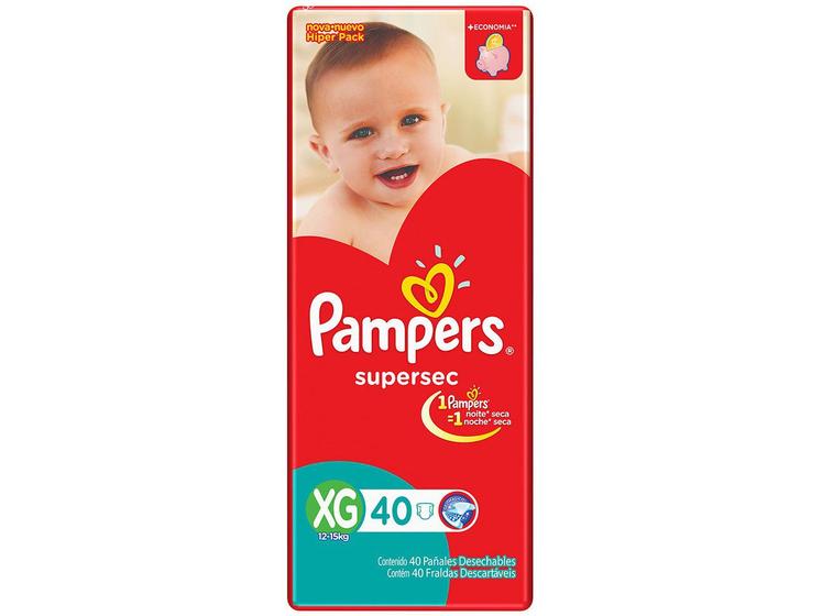 Imagem de Fralda Pampers Supersec Hiper XG