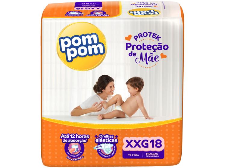 Fralda Pom Pom Protek Proteção de Mãe Jumbo é boa?