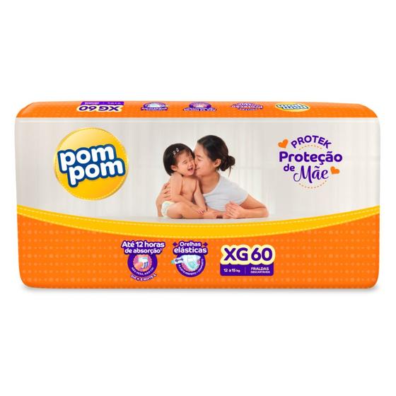 Imagem de Fralda pompom protek proteção de mãe hiper xg