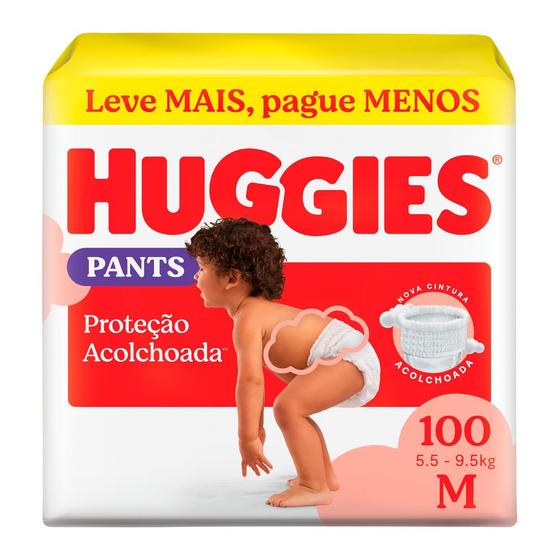 Imagem de Fralda Roupinha Huggies Supreme Care Tamanho M 100 Unidades Descartáveis
