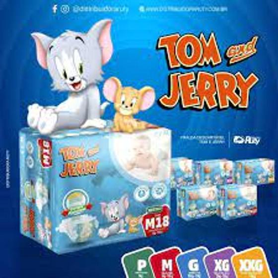 Imagem de Fralda tom e jerry g c/70 - CCM
