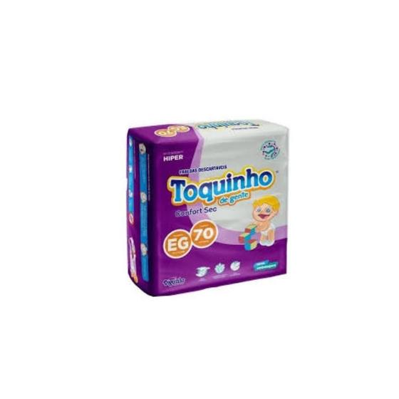 Imagem de Fralda  toquinho ex 70 un