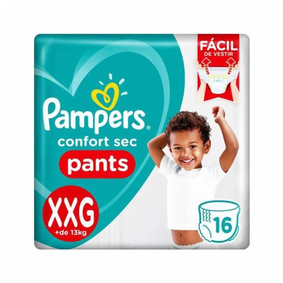 Imagem de Fralda Xxg Pampers Confort Sec Mega Tamanho Com 16