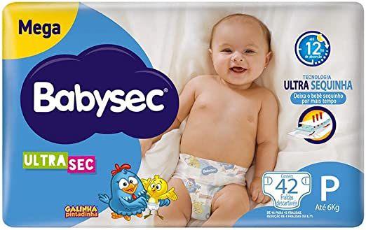 Imagem de Fraldas Babysec Ultrasec Galinha Pintadinha P 42 Unidades